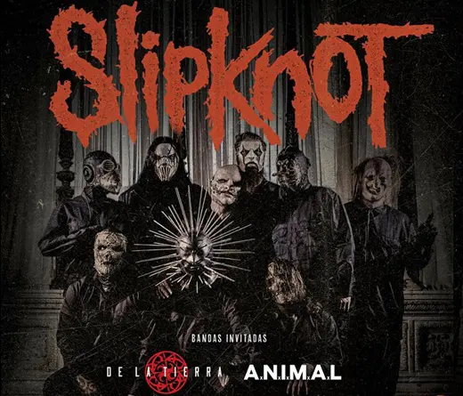 Slipknot, De La Tierra y A.N.I.M.A.L. tocarn el mismo da en Buenos Aires, durante el mes de octubre.